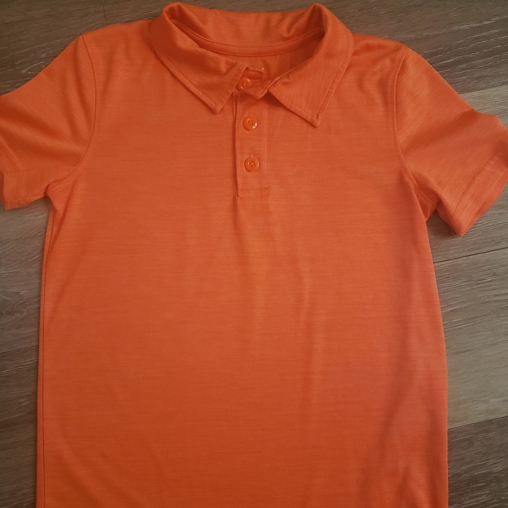 Boys short sleeve performance polo